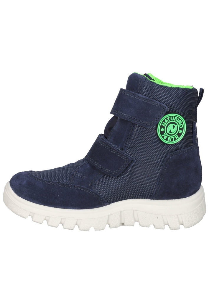 Naturino Sneaker Veloursleder/Textil Navy Warmfutter