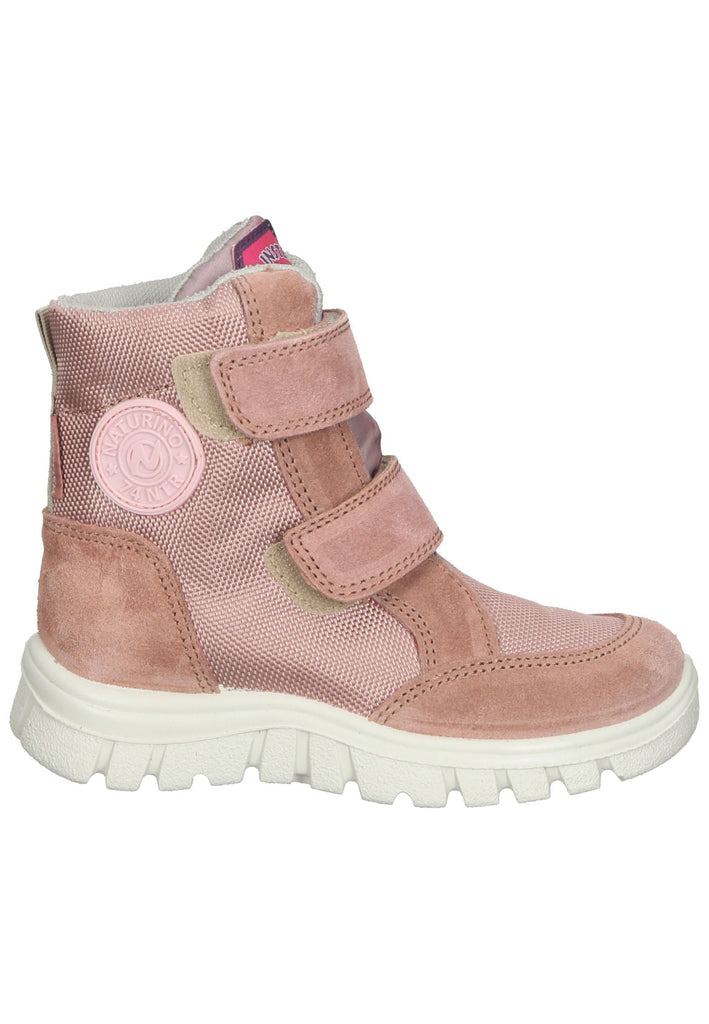 Naturino Sneaker Veloursleder/Textil Rose Warmfutter