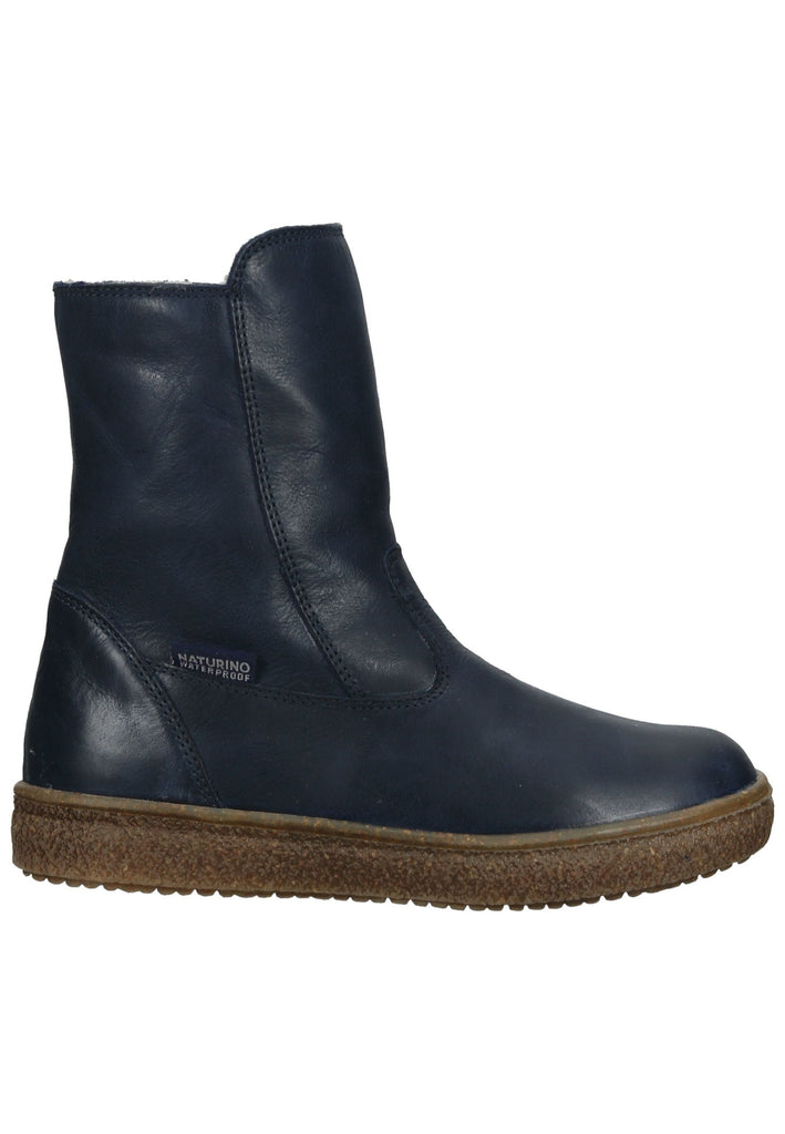 Naturino Stiefel Leder Blau Warmfutter