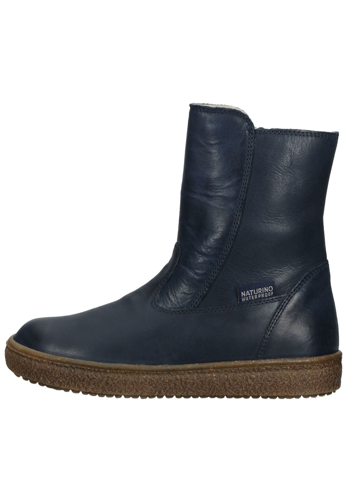 Naturino Stiefel Leder Blau Warmfutter