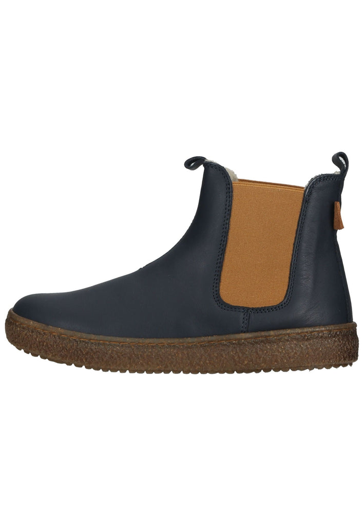 Naturino Stiefelette Nappaleder Blau Warmfutter