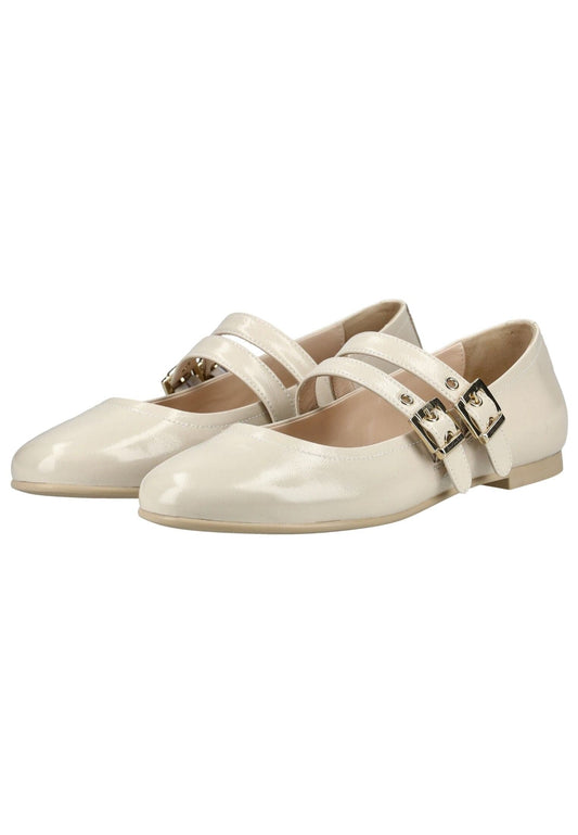 Nero Giardini Ballerinas Leder Creme