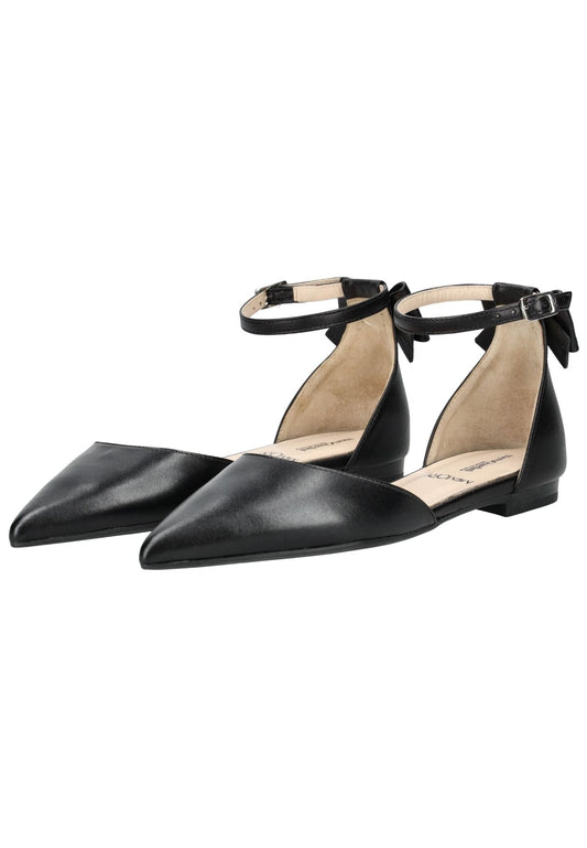 Nero Giardini Ballerinas Leder Schwarz