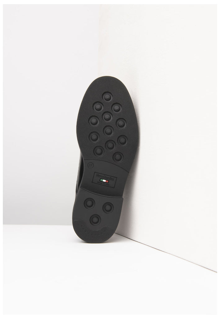 Nero Giardini Halbschuhe Leder Schwarz