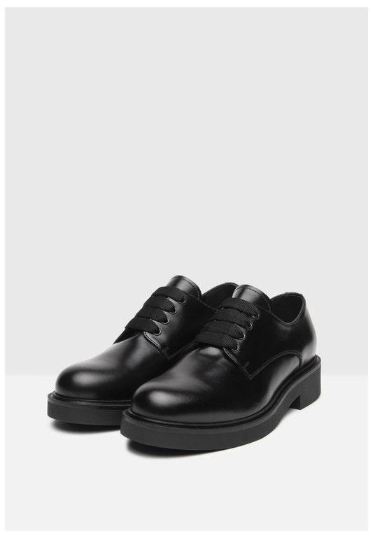Nero Giardini Halbschuhe Leder Schwarz