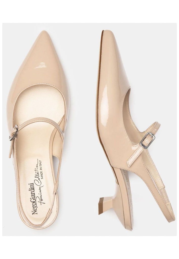 Nero Giardini Pumps Leder Creme