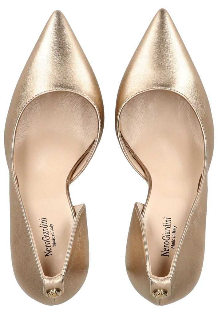 Nero Giardini Pumps Leder Gold