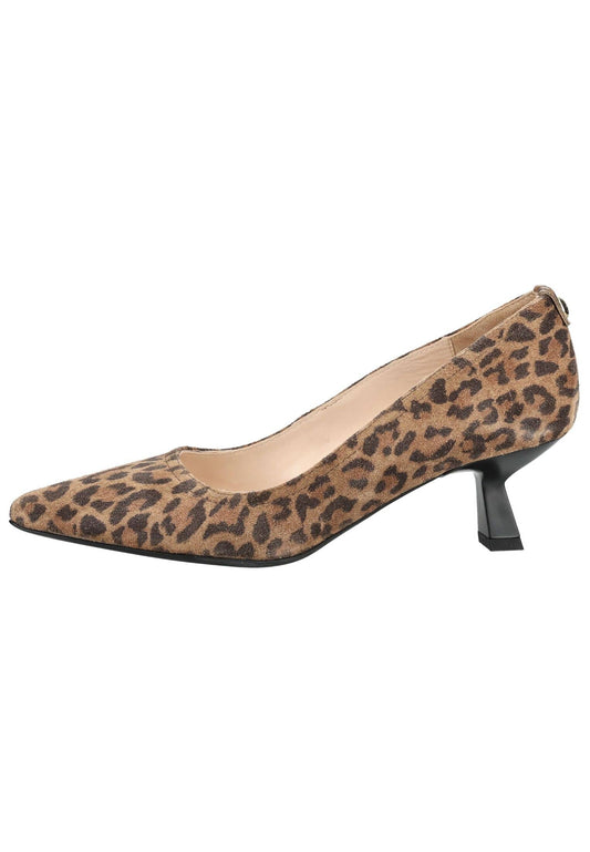 Nero Giardini Pumps Leder Leopard