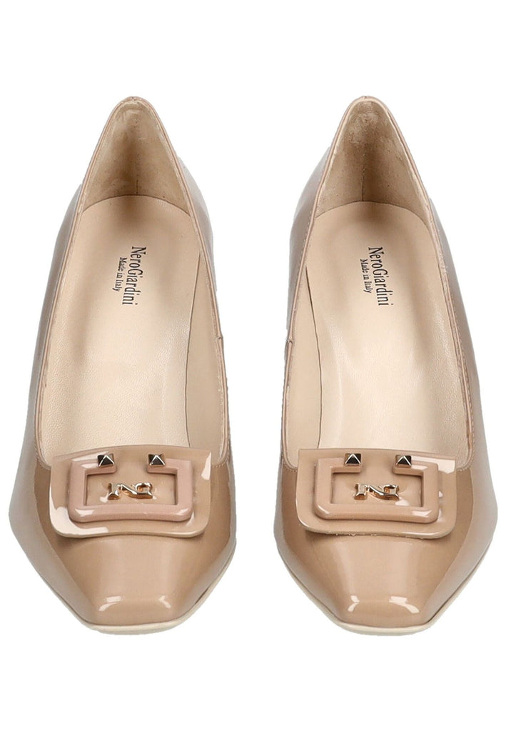 Nero Giardini Pumps Leder Nude Lack