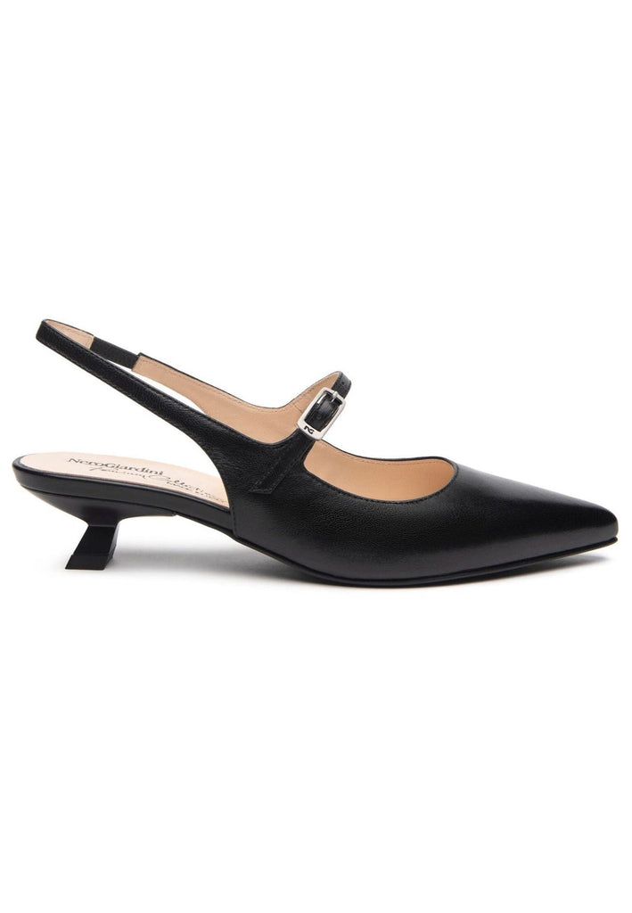 Nero Giardini Pumps Leder Schwarz