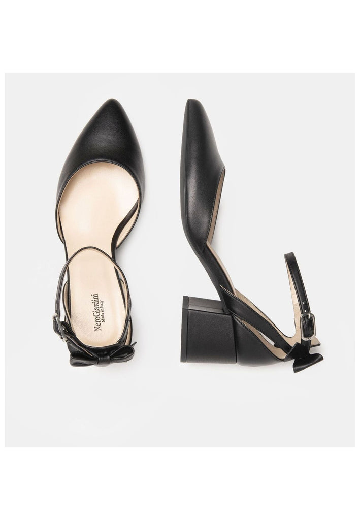 Nero Giardini Pumps Leder Schwarz