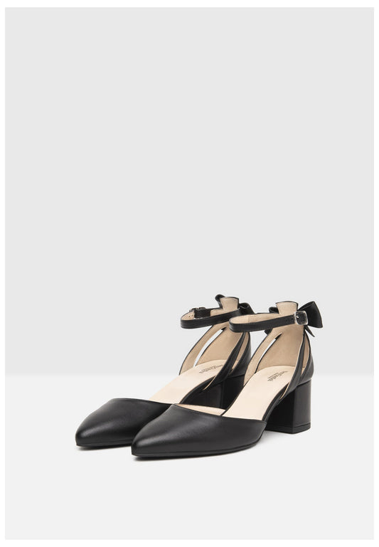 Nero Giardini Pumps Leder Schwarz