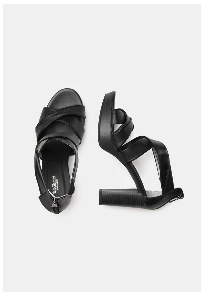 Nero Giardini Pumps Leder Schwarz