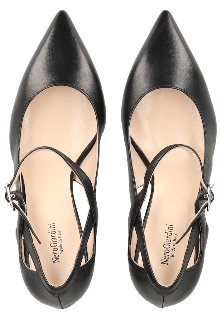 Nero Giardini Pumps Leder Schwarz