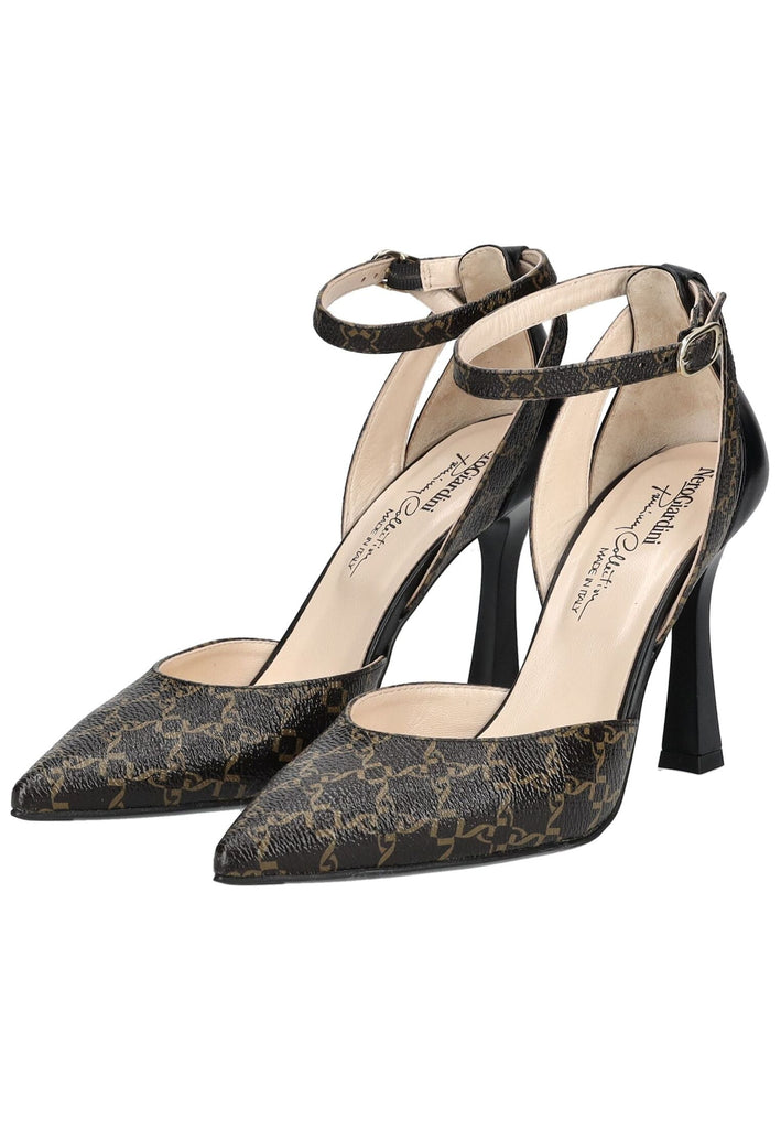 Nero Giardini Pumps Leder/Textil Moro