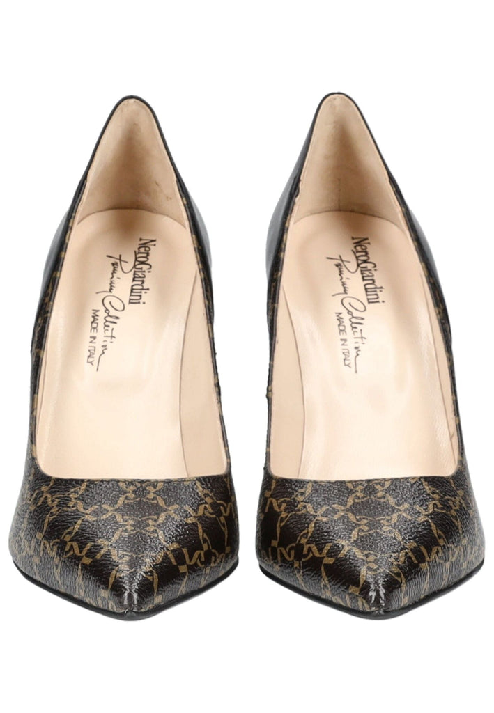 Nero Giardini Pumps Leder/Textil Moro