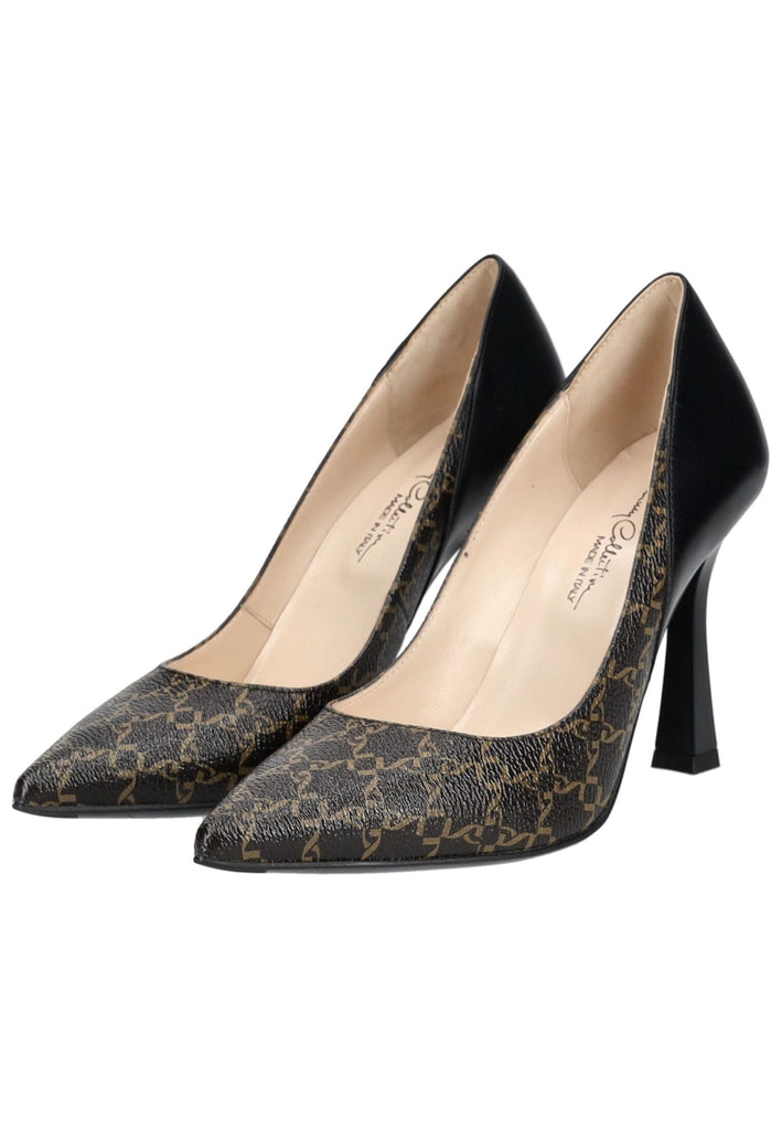 Nero Giardini Pumps Leder/Textil Moro