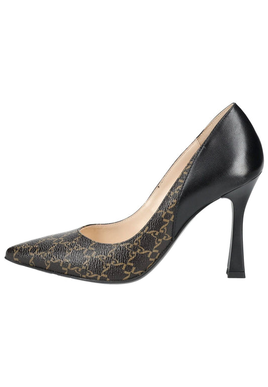 Nero Giardini Pumps Leder/Textil Moro