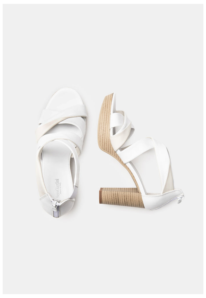 Nero Giardini Pumps Leder Weiß