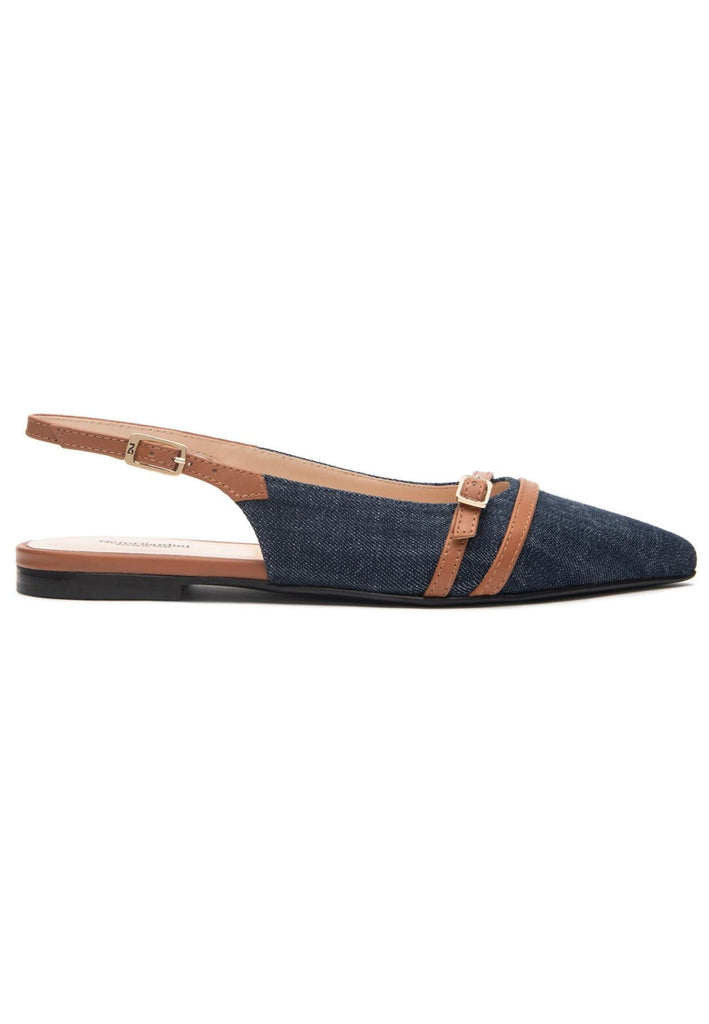 Nero Giardini Pumps Lederimitat/Textil Jeans