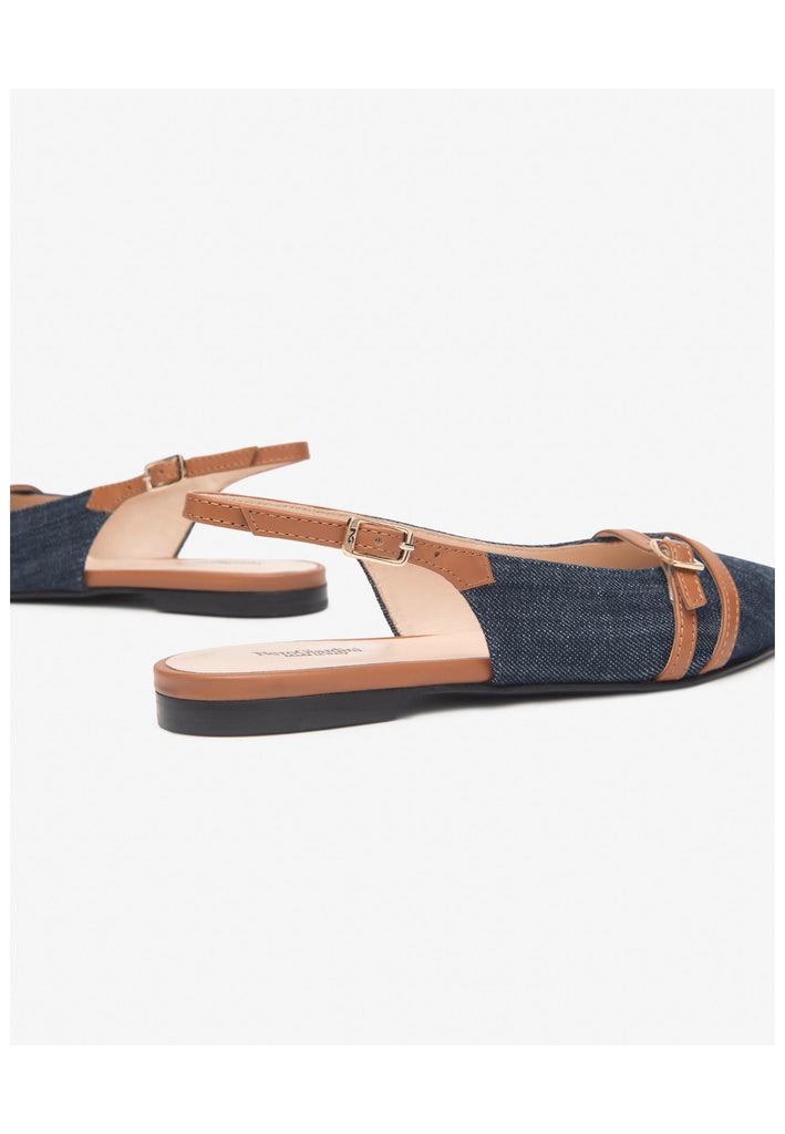 Nero Giardini Pumps Lederimitat/Textil Jeans