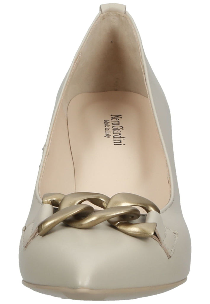 Nero Giardini Pumps Nappaleder Ivory
