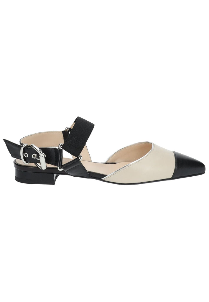 Nero Giardini Pumps Nappaleder Schwarz/Beige