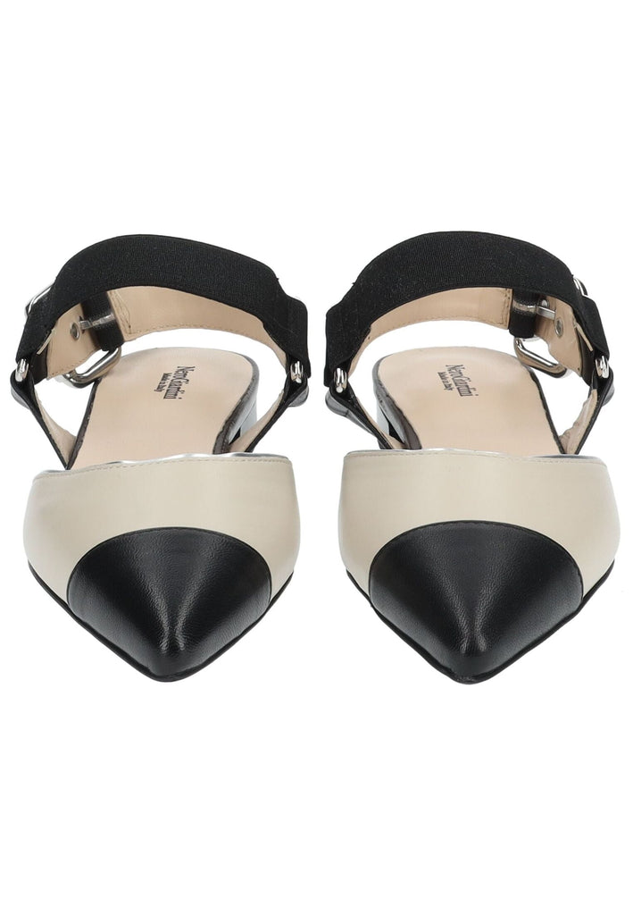 Nero Giardini Pumps Nappaleder Schwarz/Beige