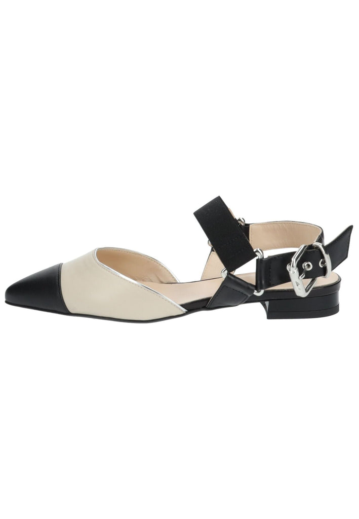 Nero Giardini Pumps Nappaleder Schwarz/Beige