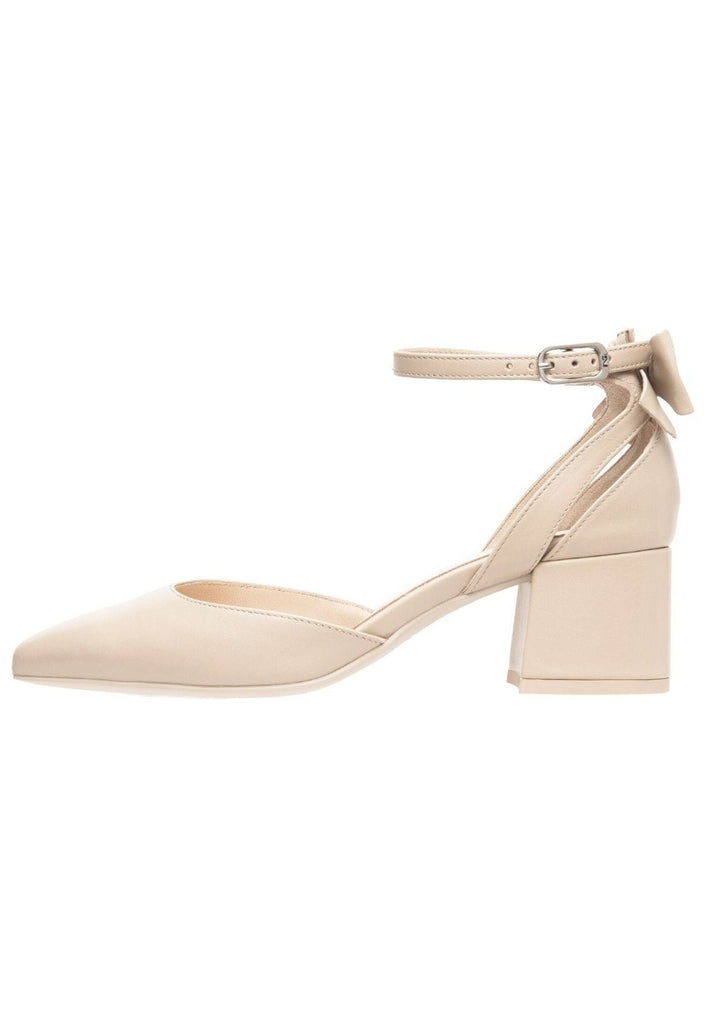 Pumps Nero Giardini Pumps Leder Beige
