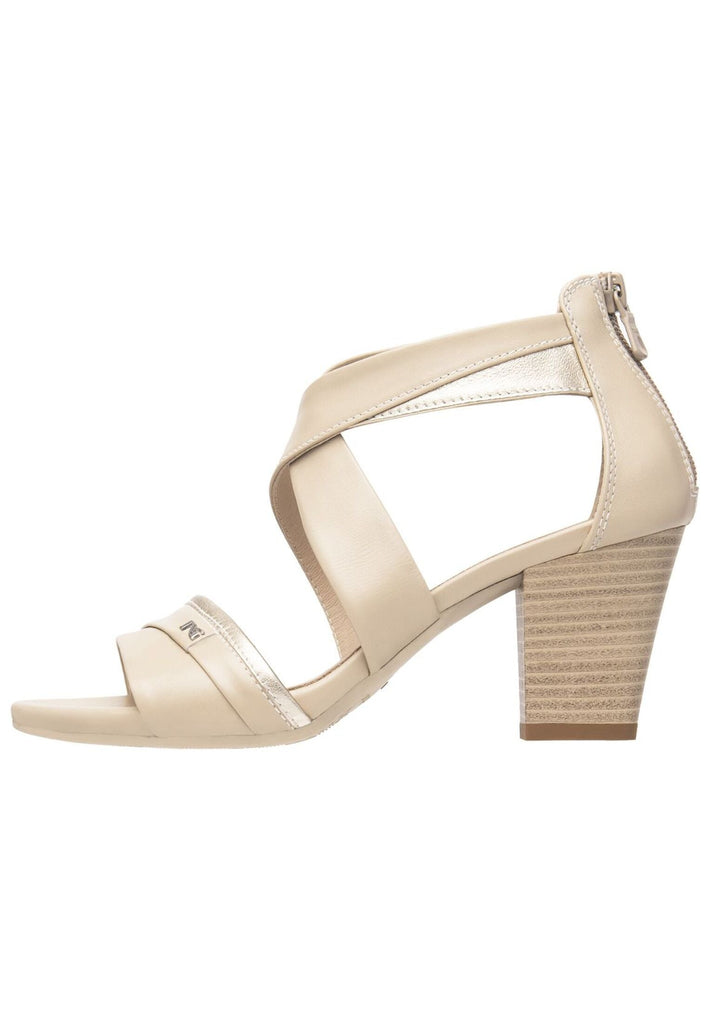 Pumps Nero Giardini Pumps Leder Beige
