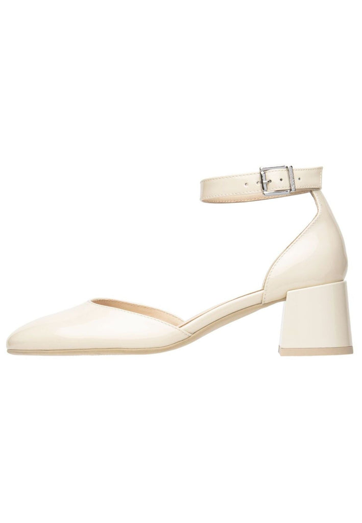 Pumps Nero Giardini Pumps Leder Latte