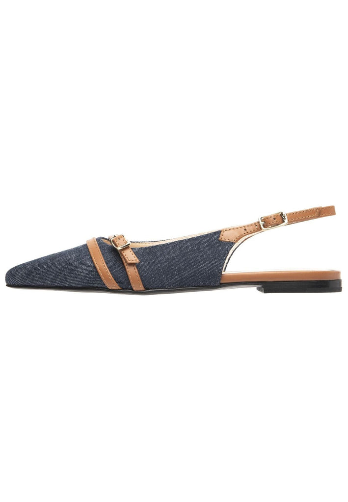 Pumps Nero Giardini Pumps Lederimitat/Textil Jeans