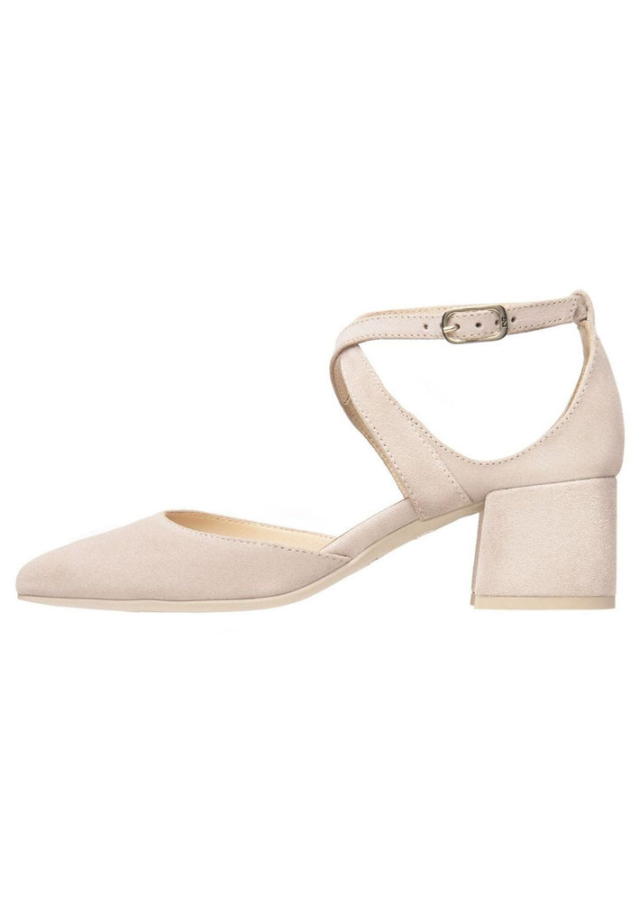 Pumps Nero Giardini Pumps Veloursleder Beige