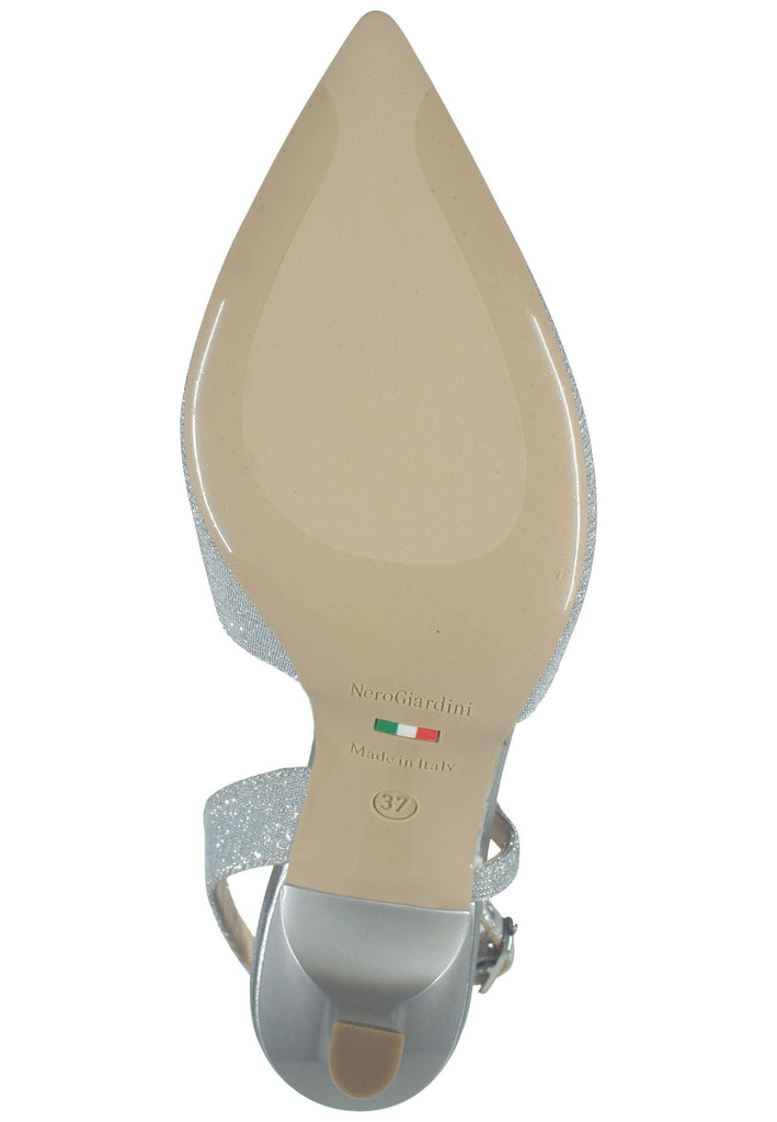 Nero Giardini Pumps Textil Silber