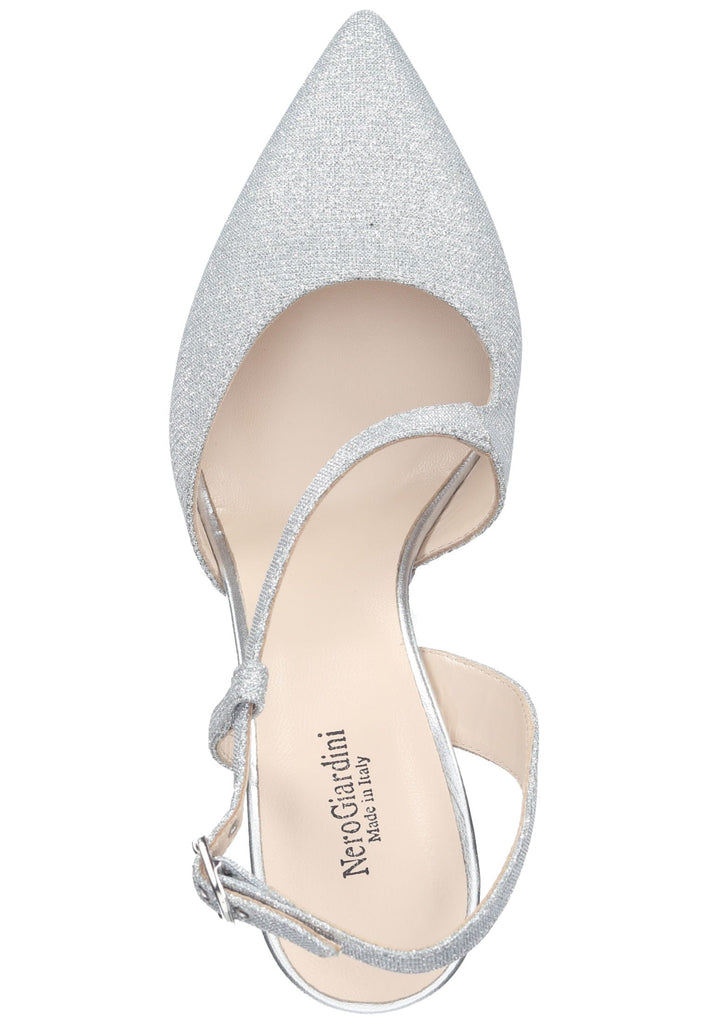 Nero Giardini Pumps Textil Silber