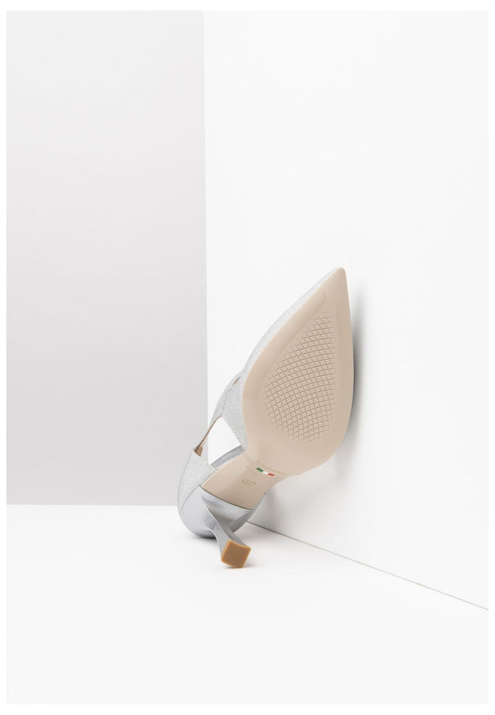 Nero Giardini Pumps Textil Silber