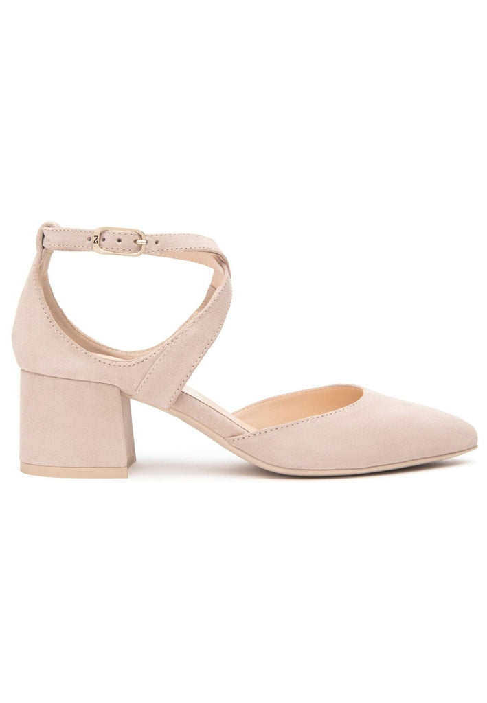 Nero Giardini Pumps Veloursleder Beige