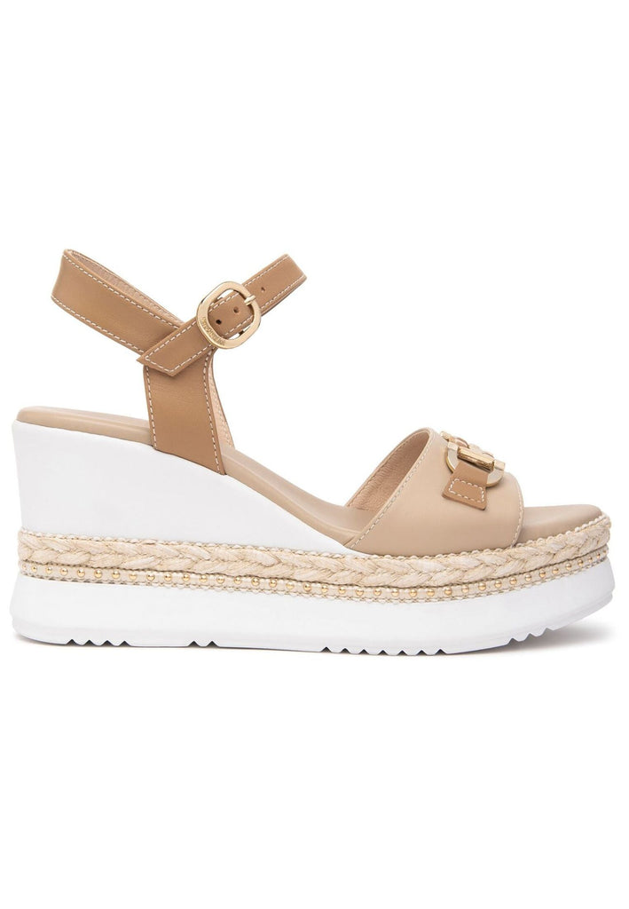 Nero Giardini Sandalen Leder Beige