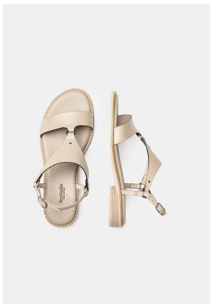 Nero Giardini Sandalen Leder Beige