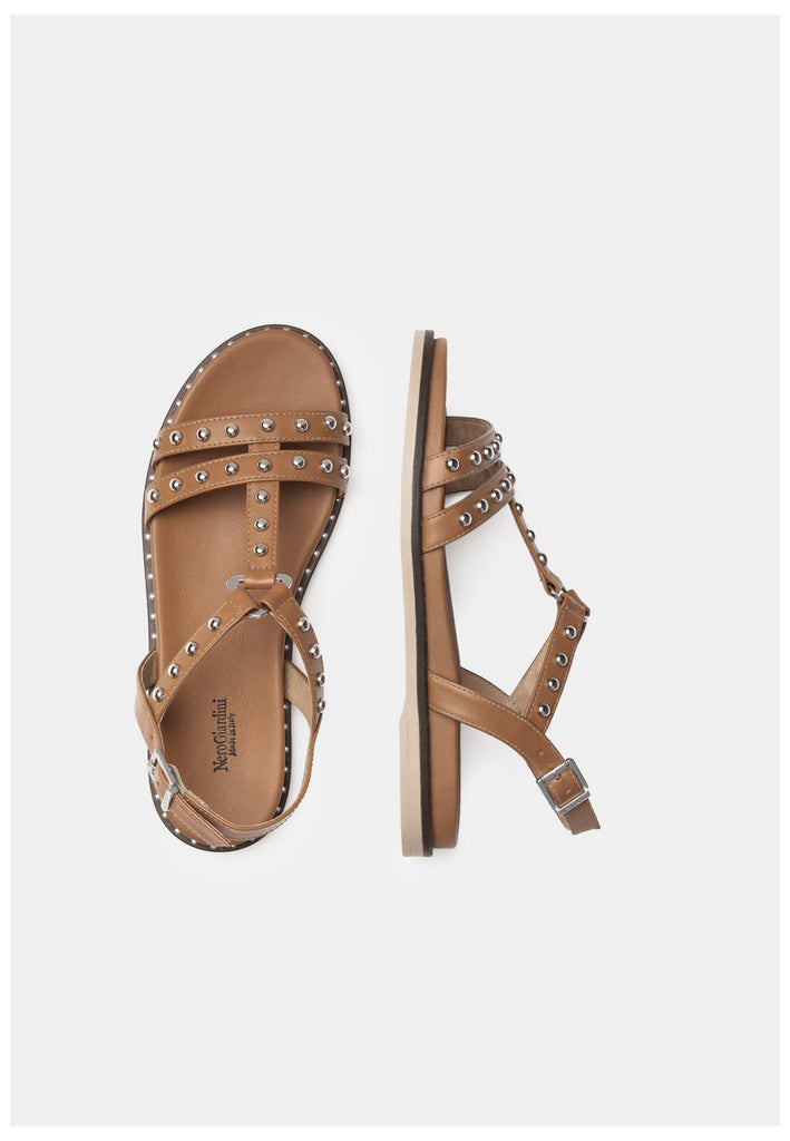 Nero Giardini Sandalen Leder Cognac