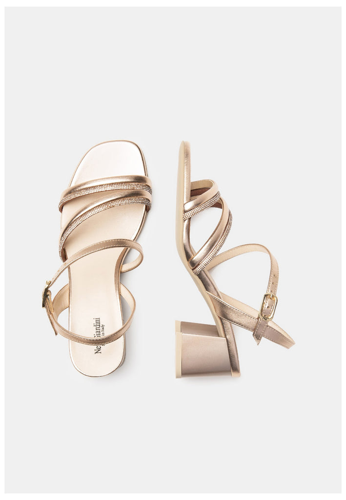 Nero Giardini Sandalen Leder Gold
