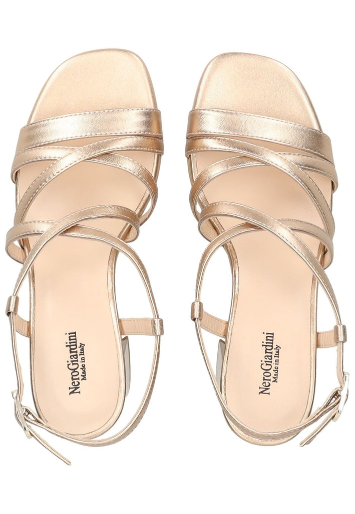 Nero Giardini Sandalen Leder Gold