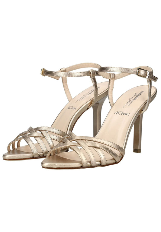 Nero Giardini Sandalen Leder Gold