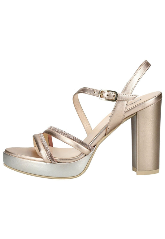 Nero Giardini Sandalen Leder Gold