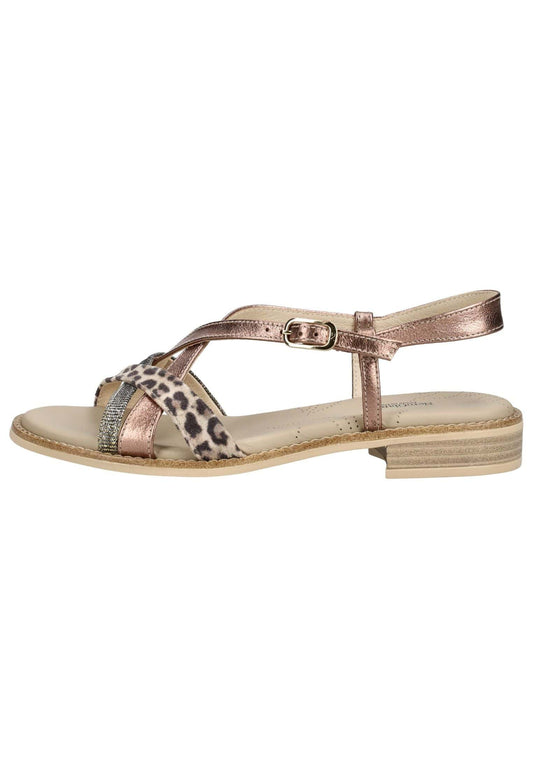 Nero Giardini Sandalen Leder Leopard