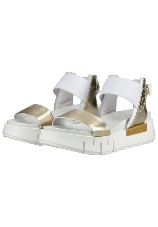 Nero Giardini Sandalen Leder Platin