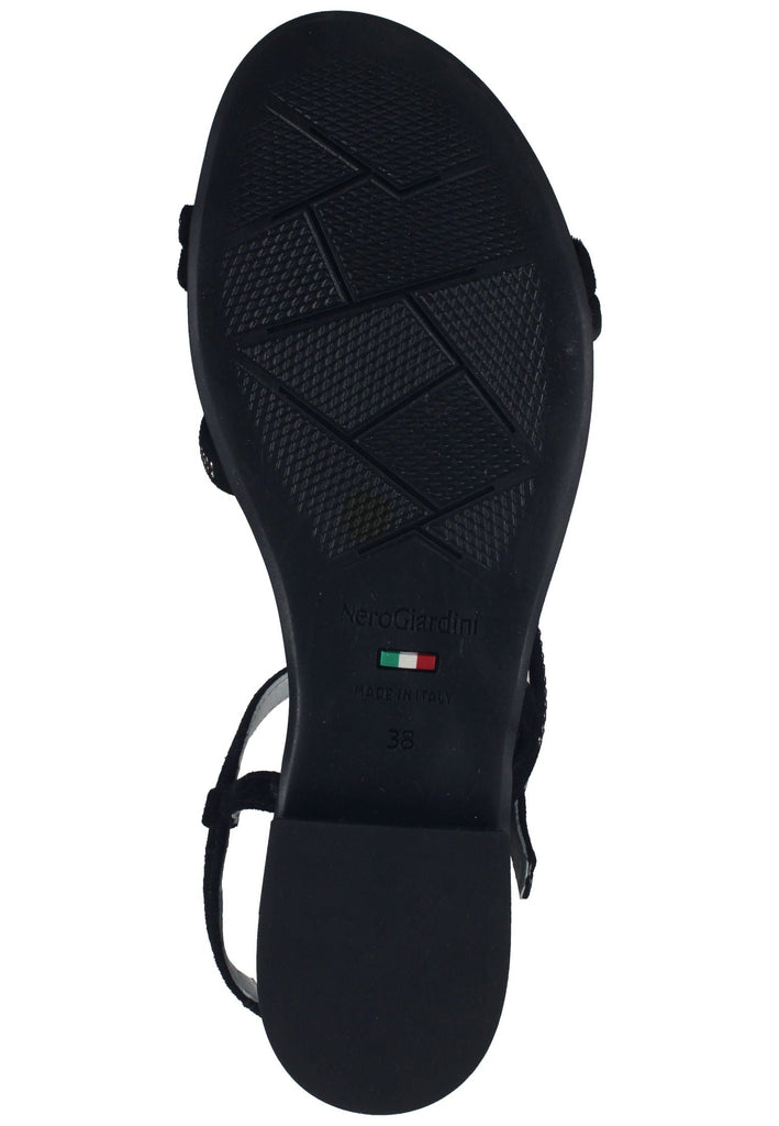 Nero Giardini Sandalen Leder Schwarz