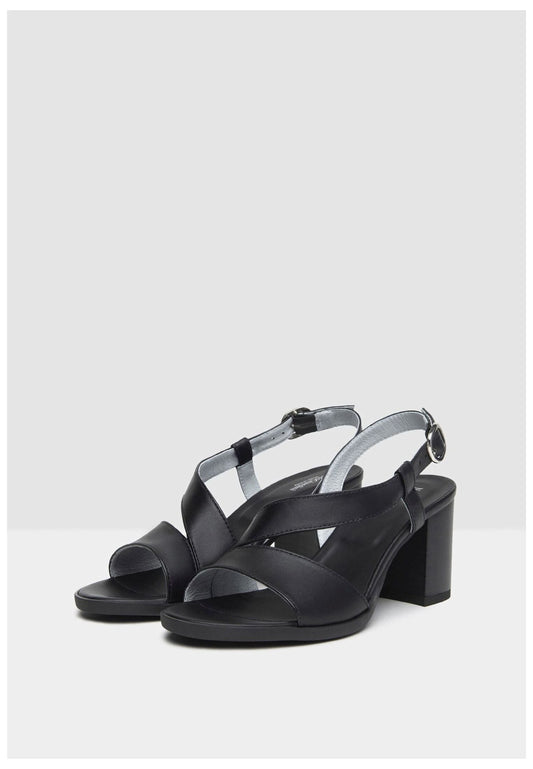 Nero Giardini Sandalen Leder Schwarz