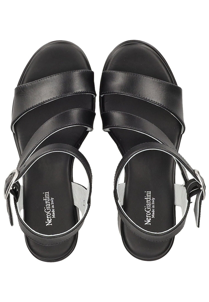 Nero Giardini Sandalen Leder Schwarz